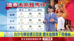 年代氣象／今各地雲量較多、偏南風　北方鋒面接近「水氣增加」