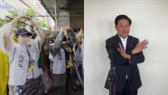 蘿蔔蹲一歌兩唱！ 罷團團結跳「同意罷免」PK羅明才反制