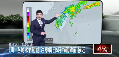 壹氣象／鋒面接近「天氣不穩」！ 中部以北、宜花有較大雨勢