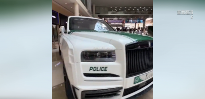 杜拜警察奢華無極限！ 最新警車身價破4千萬