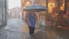 豪雨炸中台！ 彰化鹿港水淹膝蓋 「彩雲」最快今晚生成