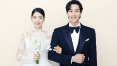 朴信惠嫁人了！ 挺孕肚燦笑　絕美「白紗婚紗照」曝光
