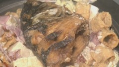 抓住老饕的胃！ 砂鍋魚頭用料澎湃口味鮮　年菜已賣近千份
