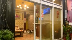隱匿救治安？ 高雄KTV遭砸、濺血　警竟通報「路倒救護」