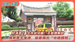 【新聞一點靈】好消息！ 北市幼兒園27日起微解封　補教業未復課　協會揚言將「申請國賠」