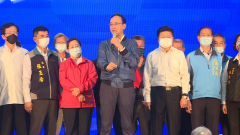 赴花蓮同框公投宣講　朱立倫避談傅崐萁回黨