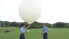台灣北部也現「白色汽球」？ 空軍初步證實研判：氣象科研用