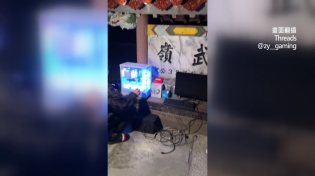 台灣「高海拔網咖」現身武嶺！ 男零下7度扛電腦打Game